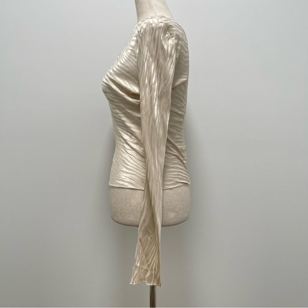 Bec & Bridge The Kat Zebra One Long Sleeve Top, S… - image 4